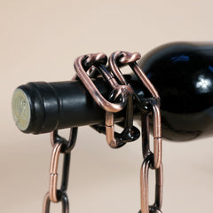 Magic Iron Chain  Bottle Holder